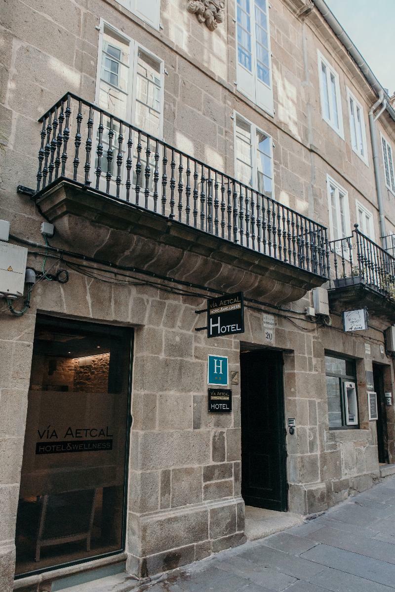 Via Aetcal Hotel & Wellness Santiago de Compostella Buitenkant foto